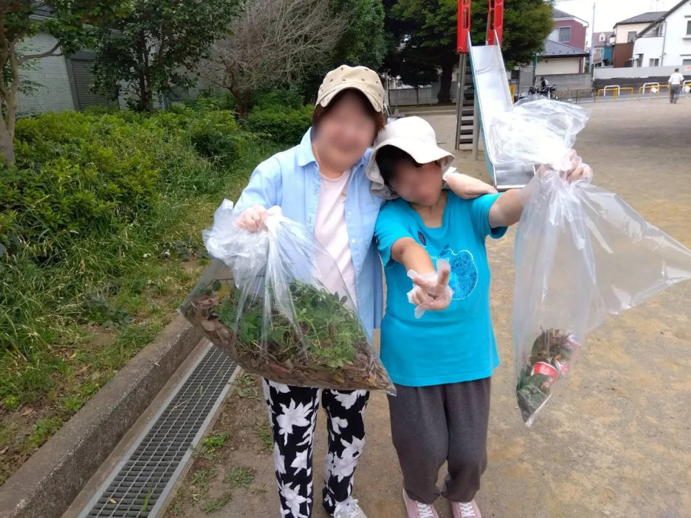 市のクリーンデイに参加しました（ジョイホーム五香）_3