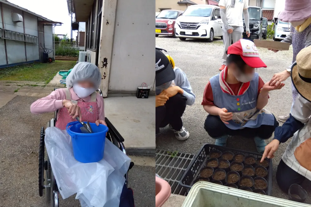 ゴーヤを植えて緑のカーテンを作ろう（生活介護）_1