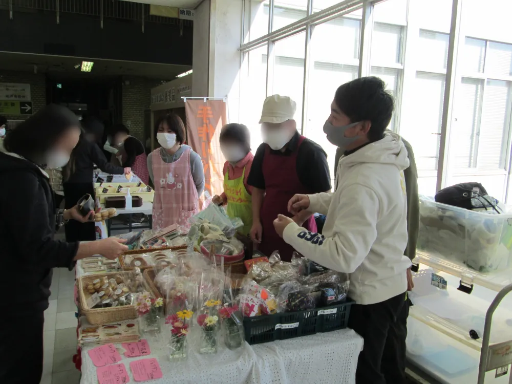 市役所バザーに参加しました_3