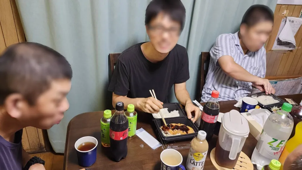 暑気払いの会食会を行いました（ジョイホーム矢切）_2